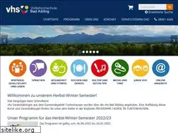 Sites similar to vhs-bad-aibling.de