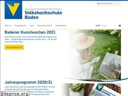 Sites similar to vhs-baden.at
