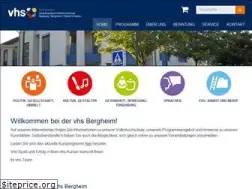 Sites similar to vhs-bergheim.de