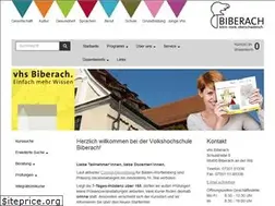 Sites similar to vhs-biberach.de