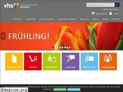 Sites similar to vhs-bielefeld.de