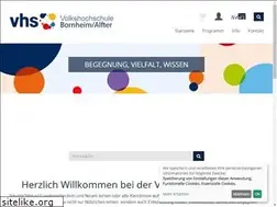 Sites similar to vhs-bornheim-alfter.de