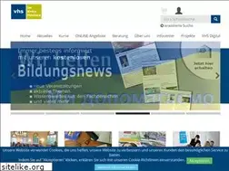 Sites similar to vhs-buende.de