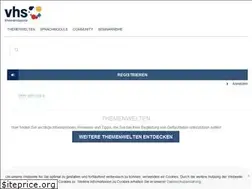 Sites similar to vhs-ehrenamtsportal.de