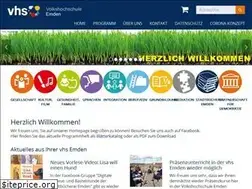 Sites similar to vhs-emden.de
