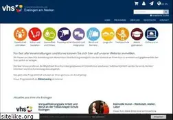 Sites similar to vhs-esslingen.de