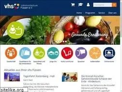 Sites similar to vhs-fuessen.de
