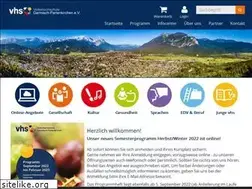 Sites similar to vhs-gap.de