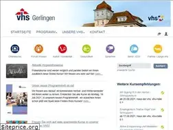 Sites similar to vhs-gerlingen.de