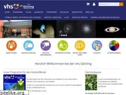 Sites similar to vhs-gilching.de