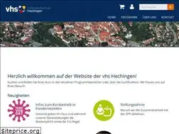 Sites similar to vhs-hechingen.de