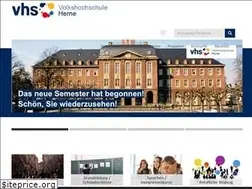 Sites similar to vhs-herne.de