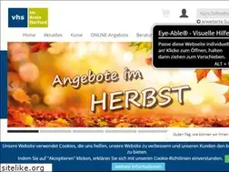 Sites similar to vhs-hiddenhausen.de