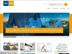 Sites similar to vhs-hsk.de
