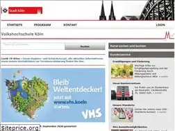Sites similar to vhs-koeln.de