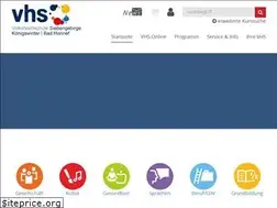 Sites similar to vhs-koenigswinter.de