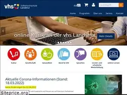 Sites similar to vhs-landshut.org