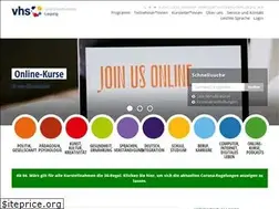 Sites similar to vhs-leipzig.de