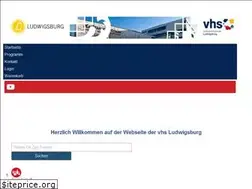 Sites similar to vhs-ludwigsburg.de