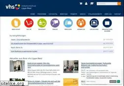 Sites similar to vhs-lw.de