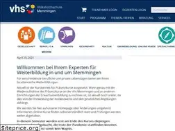 Sites similar to vhs-memmingen.de