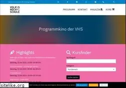 Sites similar to vhs-mg.de