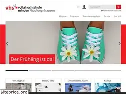 Sites similar to vhs-minden.de