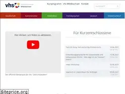 Sites similar to vhs-mittelsachsen.de