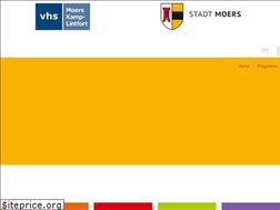 Sites similar to vhs-moers.de