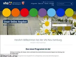 Sites similar to vhs-neu-isenburg.de