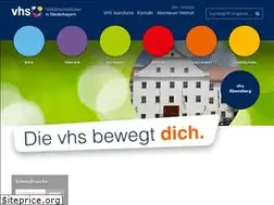 Sites similar to vhs-niederbayern.de