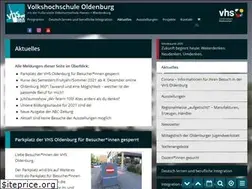 Sites similar to vhs-ol.de