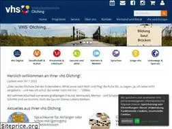 Sites similar to vhs-olching.de