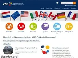 Sites similar to vhs-ostkreis-hannover.de