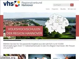 Sites similar to vhs-regionalverbund-hannover.de