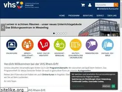 Sites similar to vhs-rhein-erft.de