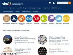 Sites similar to vhs-rheinfelden.de