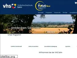 Sites similar to vhs-selm.de