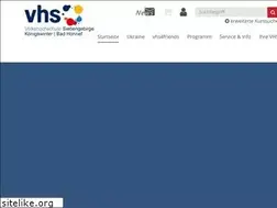 Sites similar to vhs-siebengebirge.de