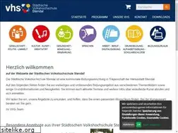 Sites similar to vhs-stendal.de