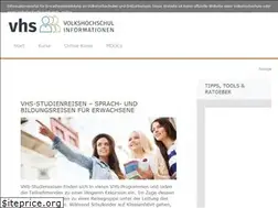 Sites similar to vhs-studienreise.de