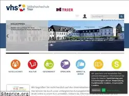 Sites similar to vhs-trier.de