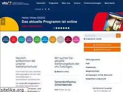 Sites similar to vhs-tuttlingen.de