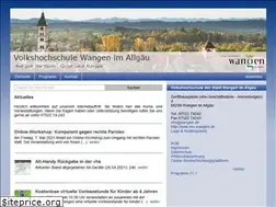 Sites similar to vhs-wangen.de