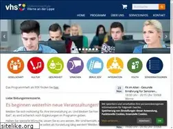 Sites similar to vhs-werne.de