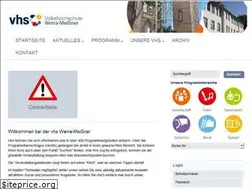 Sites similar to vhs-werra-meissner.de