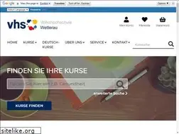 Sites similar to vhs-wetterau.de