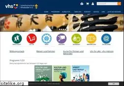 Sites similar to vhs-wiesbaden.de
