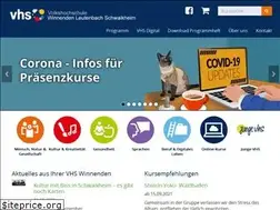 Sites similar to vhs-winnenden.de