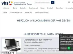 Sites similar to vhs-zeven.de